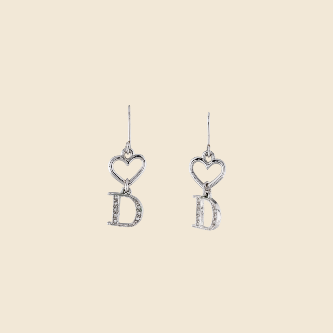 Dior crystal earrings best sale