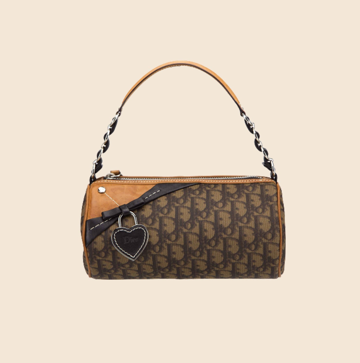 Gucci Vintage & New Brown Monogram Barrel Bag