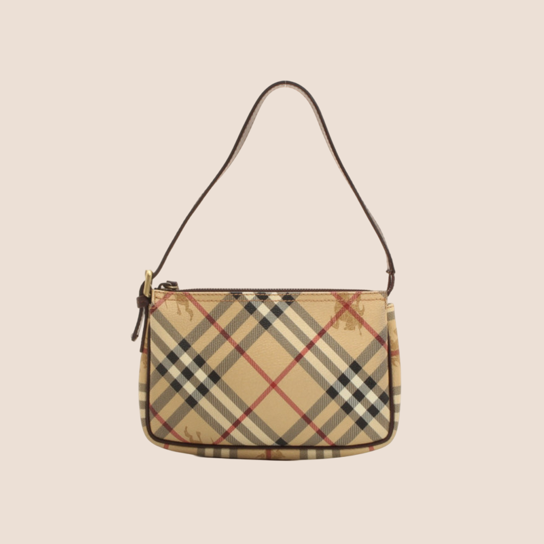 BURBERRY HAYMARKET MINI SHOULDER BAG RDB