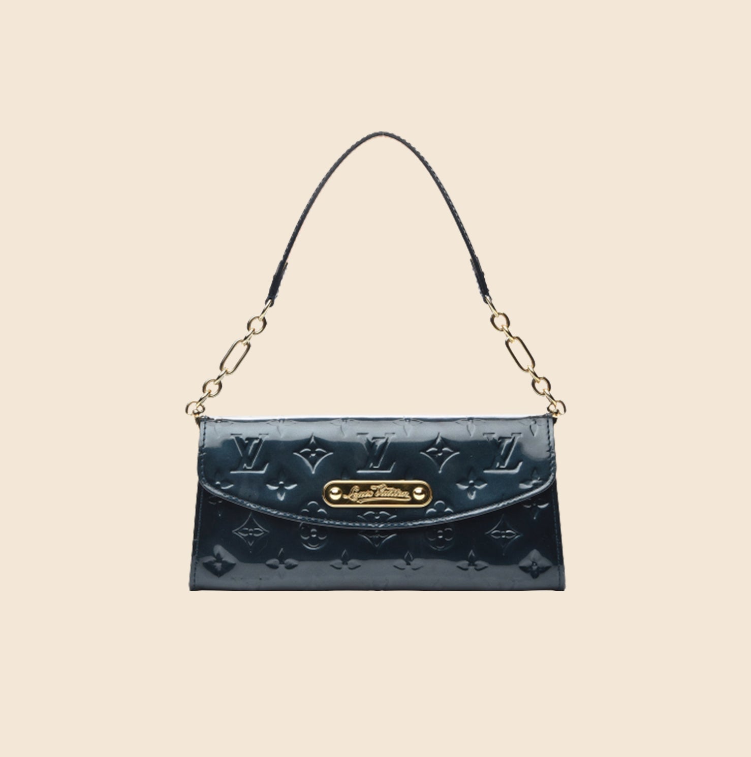Louis Vuitton Sunset Boulevard Monogram Vernis Bag