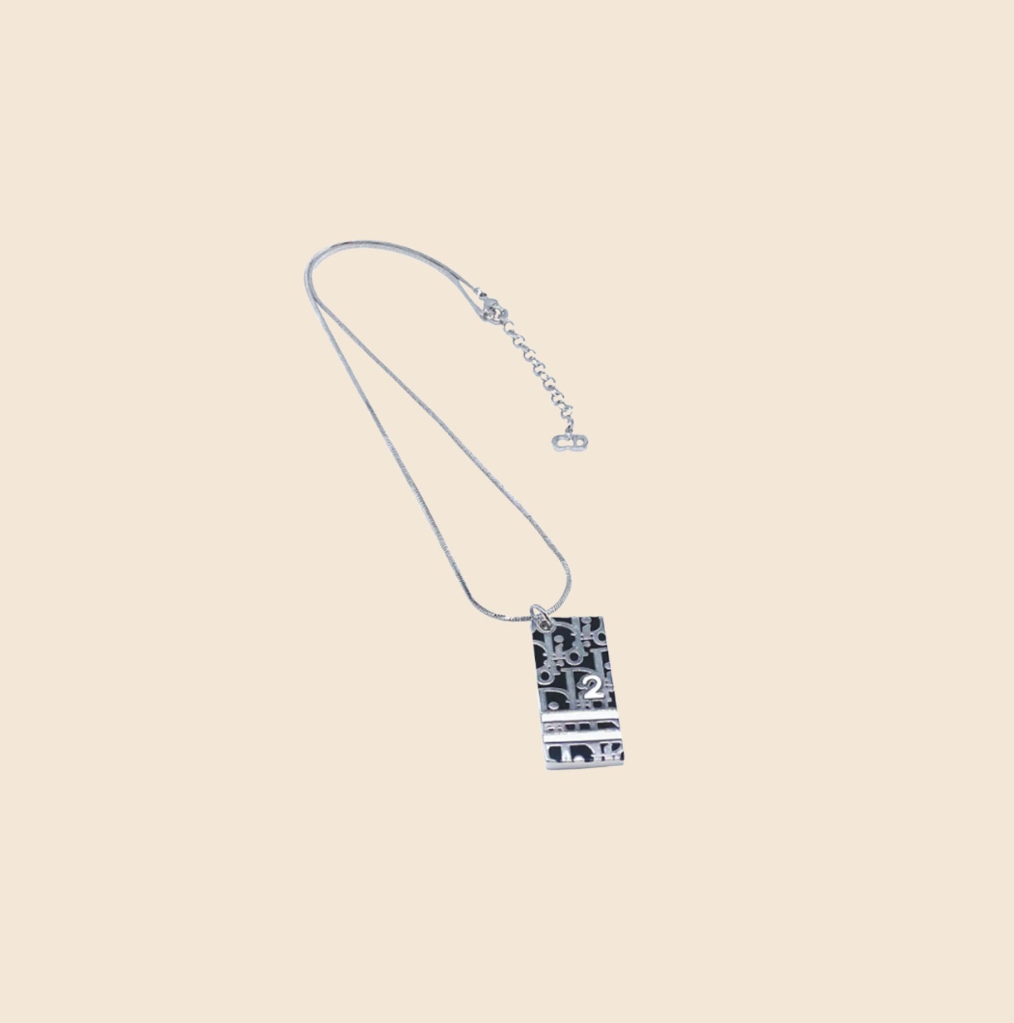 Dior trotter outlet necklace