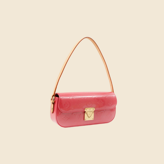 LOUIS VUITTON RASPBERRY PINK MONOGRAM MALIBU SHOULDER BAG