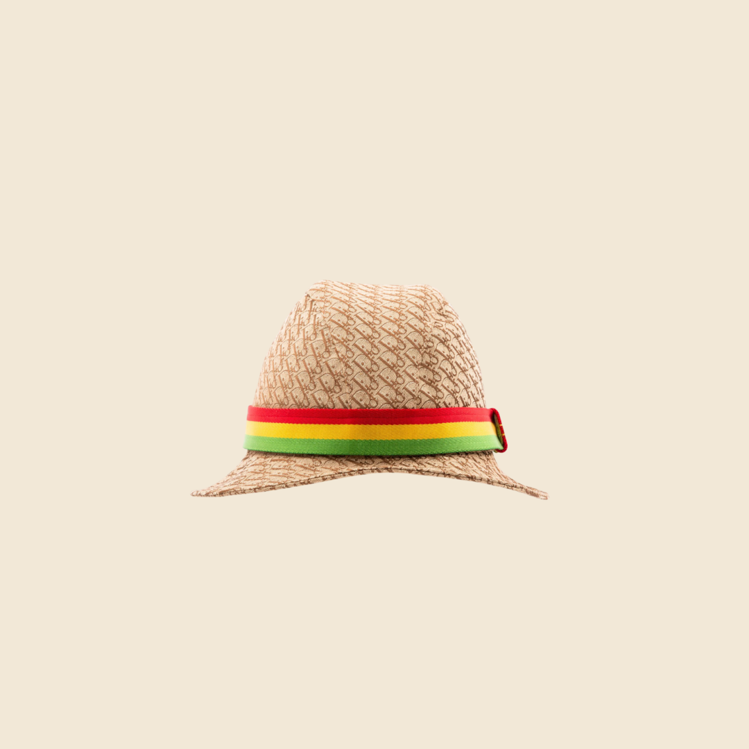 CHRISTIAN DIOR 2004 RASTA BUCKET HAT