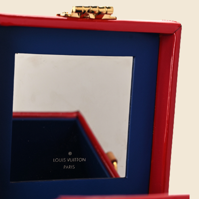 Louis Vuitton Bleecker Box NM Bag Monogram Vernis Red 5788611