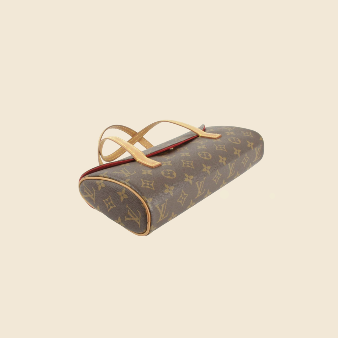 LOUIS VUITTON BROWN MONOGRAM SONATINE BAG