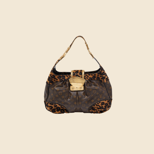 LOUIS VUITTON MONOGRAM CANVAS LOEPARD POLLY BAG