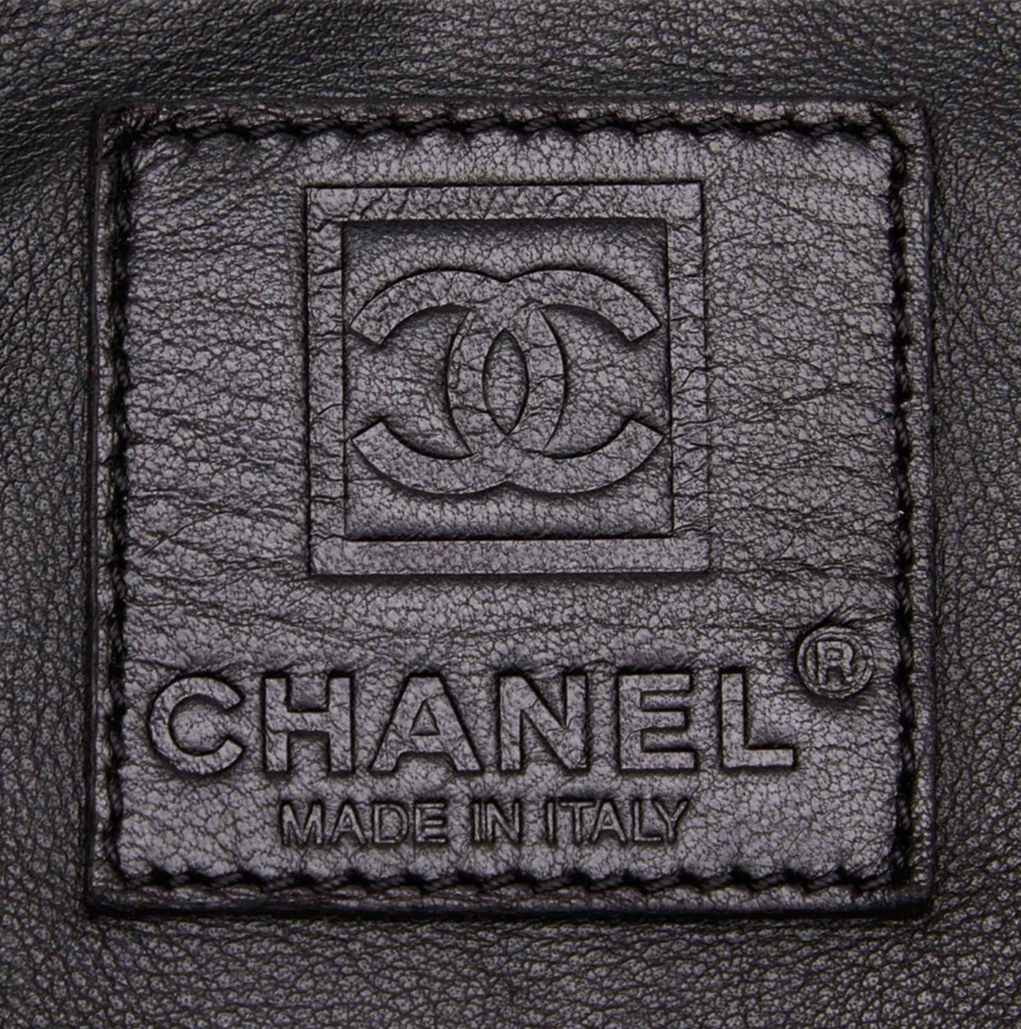 CHANEL 2000 BLACK FUR TOTE BAG