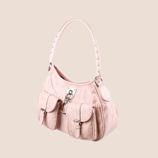 CHRISTIAN DIOR PINK DIORISSIMO LOVELY CHARM BAG