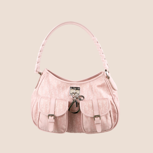 CHRISTIAN DIOR PINK DIORISSIMO LOVELY CHARM BAG