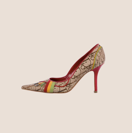 CHRISTIAN DIOR 2004 DIORISSIMO RASTA PUMPS