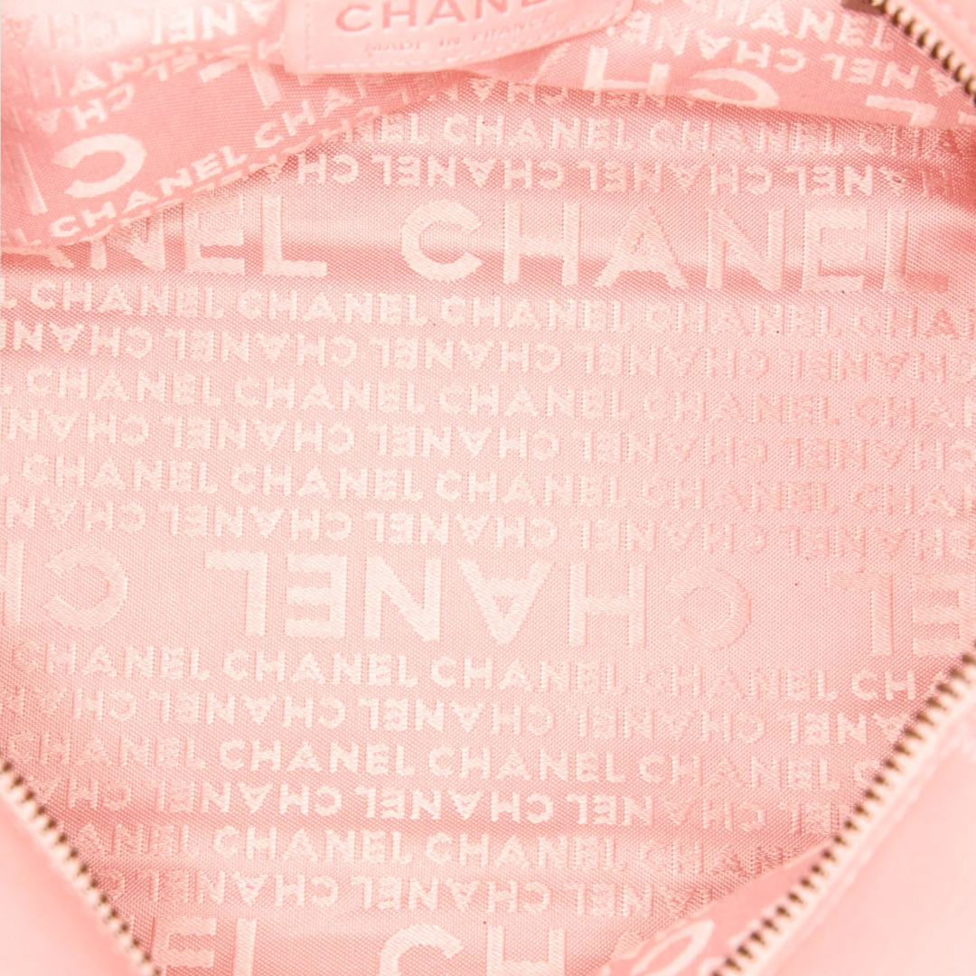 CHANEL PINK LAX SQUARE QUILT BOWLER BAG