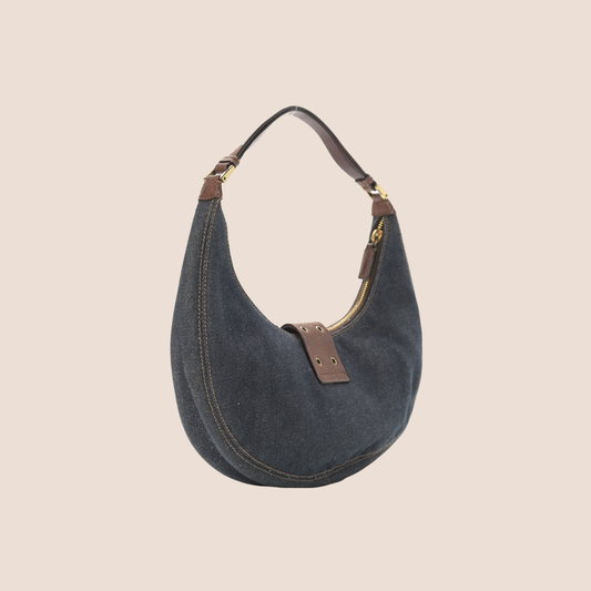 CHRISTIAN DIOR 2003 DENIM STREET CHIC HOBO BAG