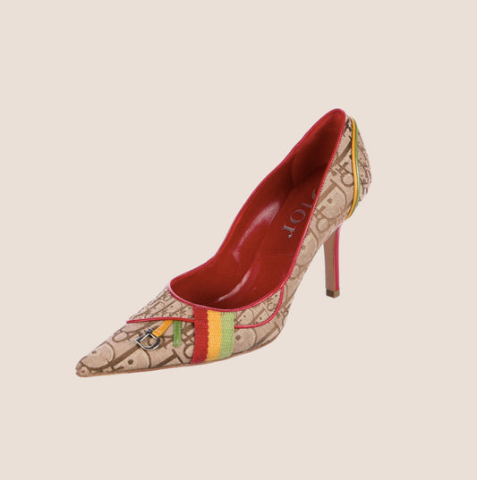 CHRISTIAN DIOR 2004 DIORISSIMO RASTA PUMPS