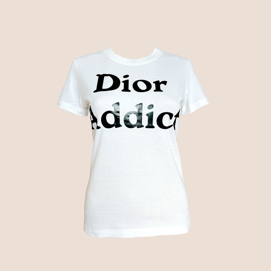 CHRISTIAN DIOR 2002 "DIOR ADDICT" T-SHIRT