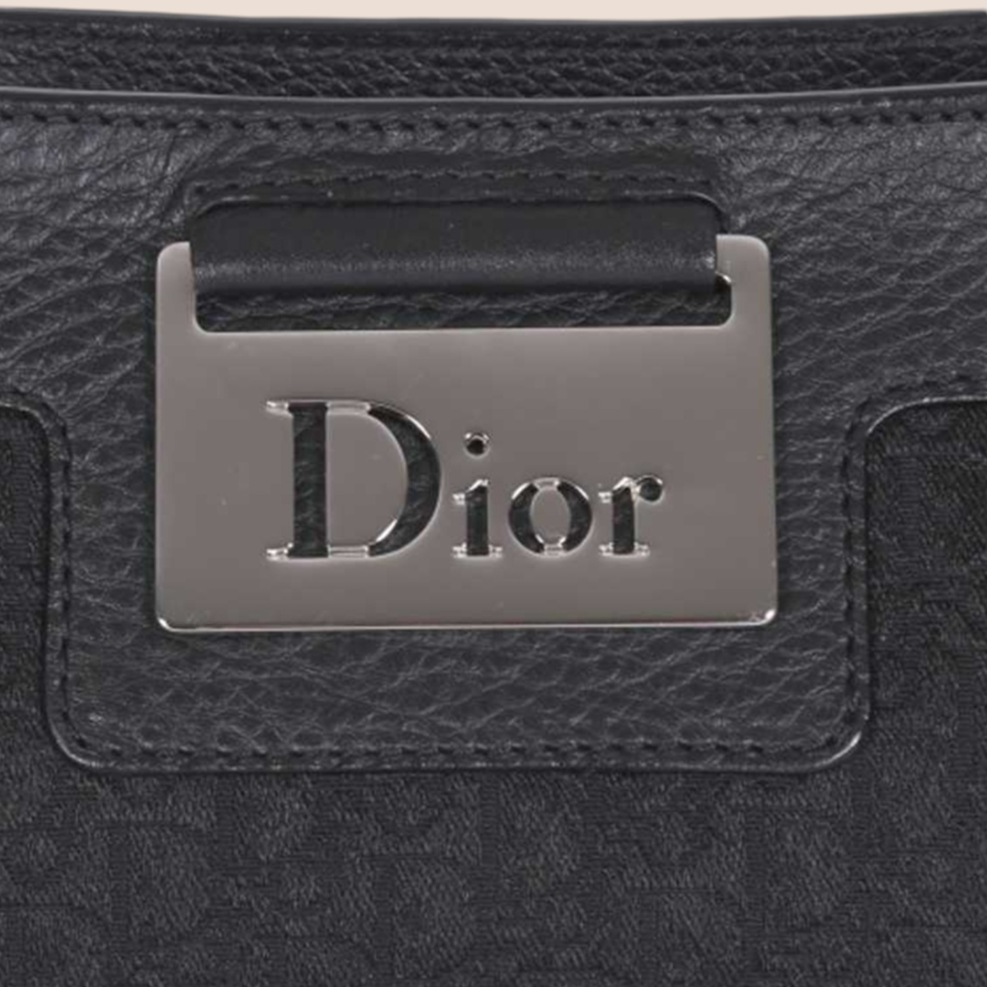 CHRISTIAN DIOR 2006 BLACK STREET CHIC POCHETTE