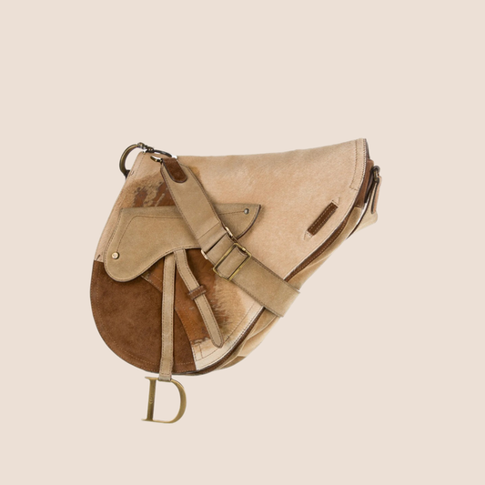 CHRISTIAN DIOR 2002 MESSENGER SADDLE BAG