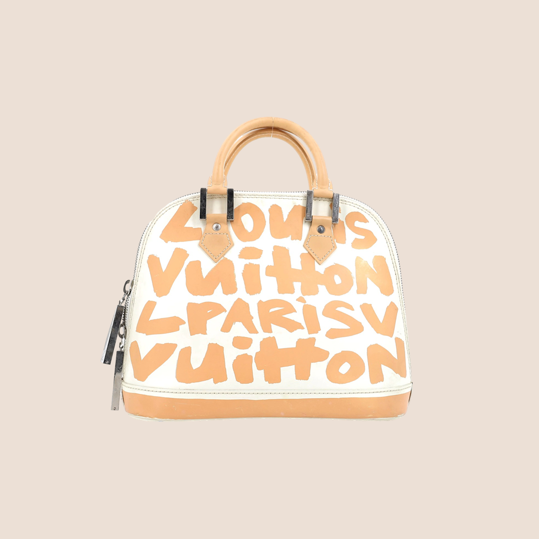 LOUIS VUITTON MONOGRAM GRAFFITI ALMA BAG