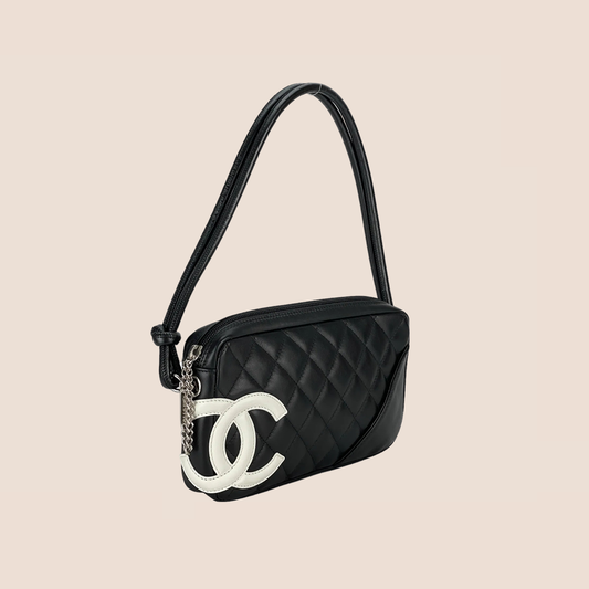 CHANEL CAMBON QUILTED LEATHER BAG