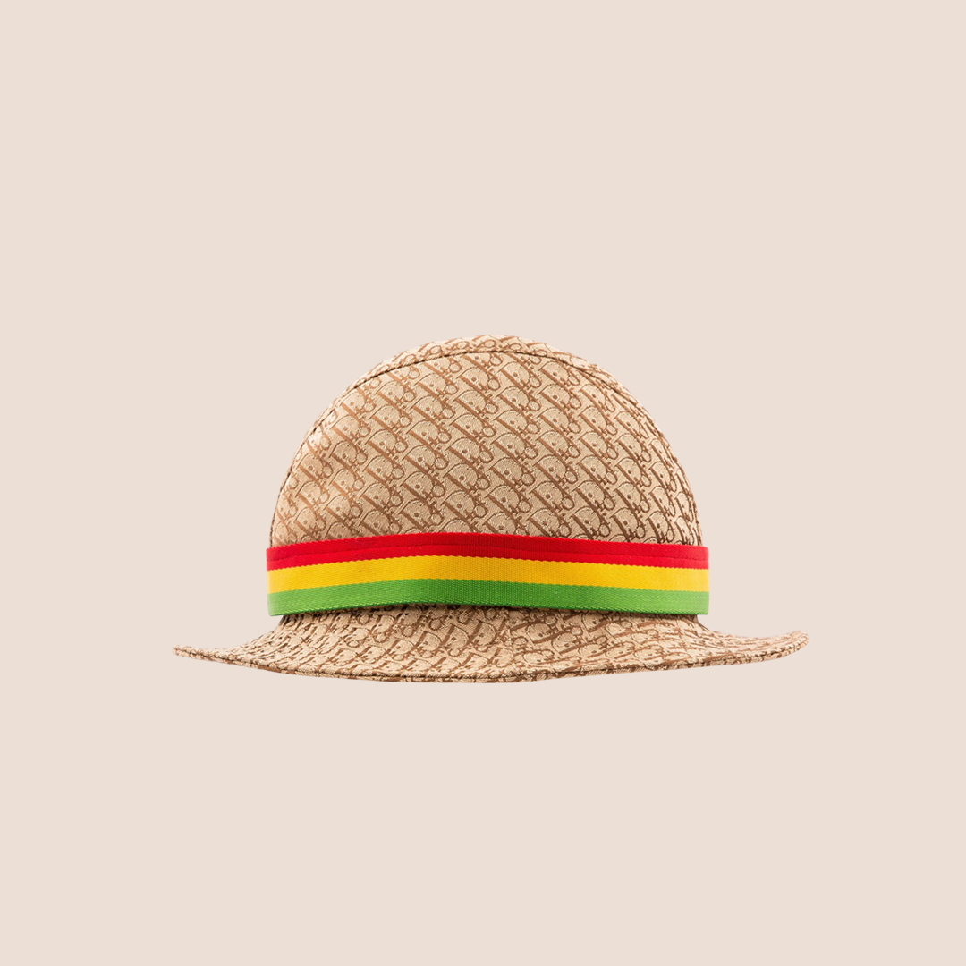 CHRISTIAN DIOR 2004 RASTA BUCKET HAT