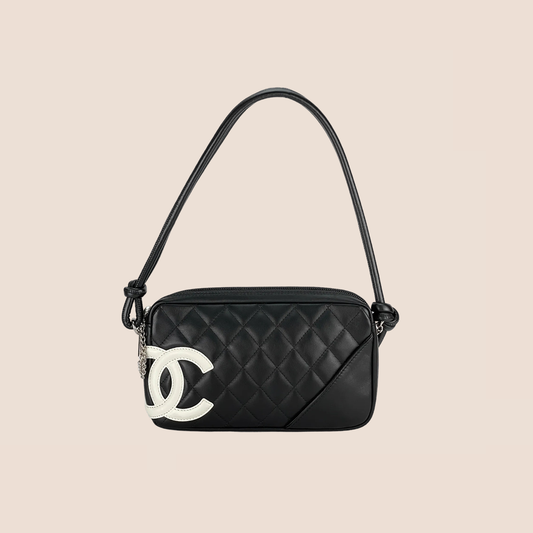 CHANEL CAMBON QUILTED LEATHER BAG