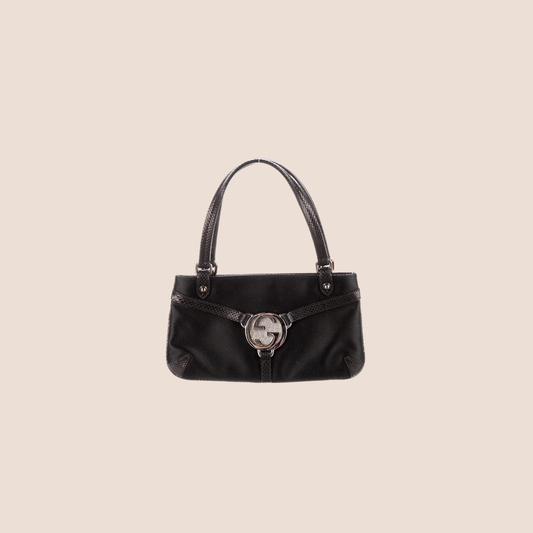 GUCCI BY TOM FORD 2000s SILK REIMS MINI BAG