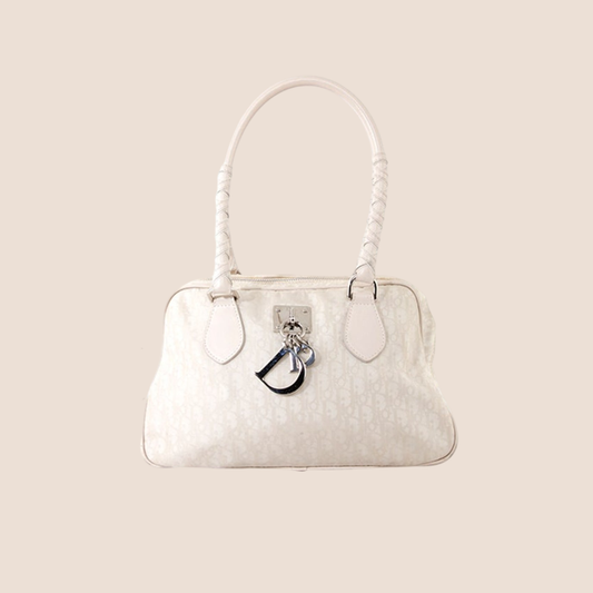 CHRISTIAN DIOR 2006 CREAM DIORISSIMO LOVELY BAG