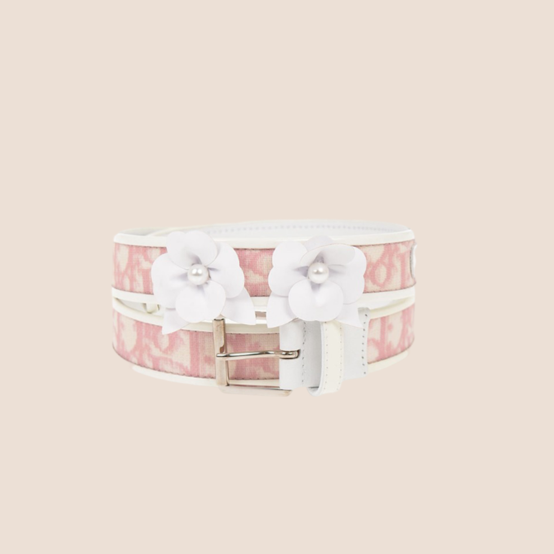 CHRISTIAN DIOR 2004 PINK TROTTER GIRLY BELT