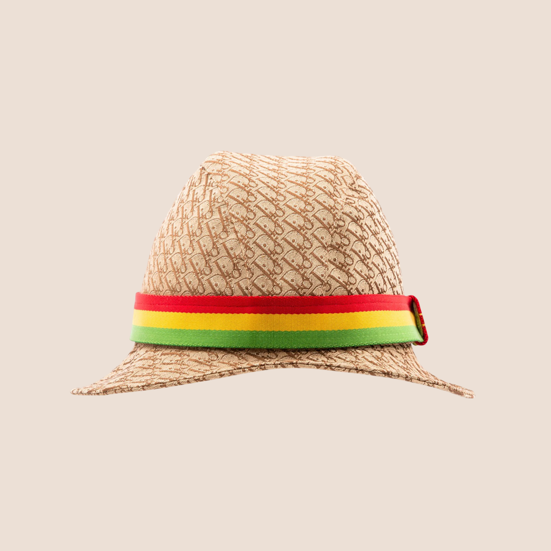 CHRISTIAN DIOR 2004 RASTA BUCKET HAT