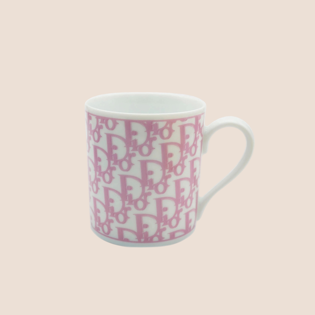 CHRISTIAN DIOR 2004 PINK TROTTER MUG