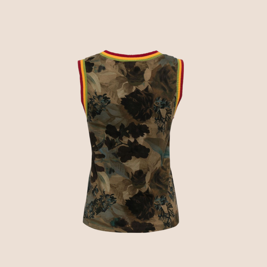 CHRISTIAN DIOR 2003 "DIOR LOVE" RASTA TANK TOP