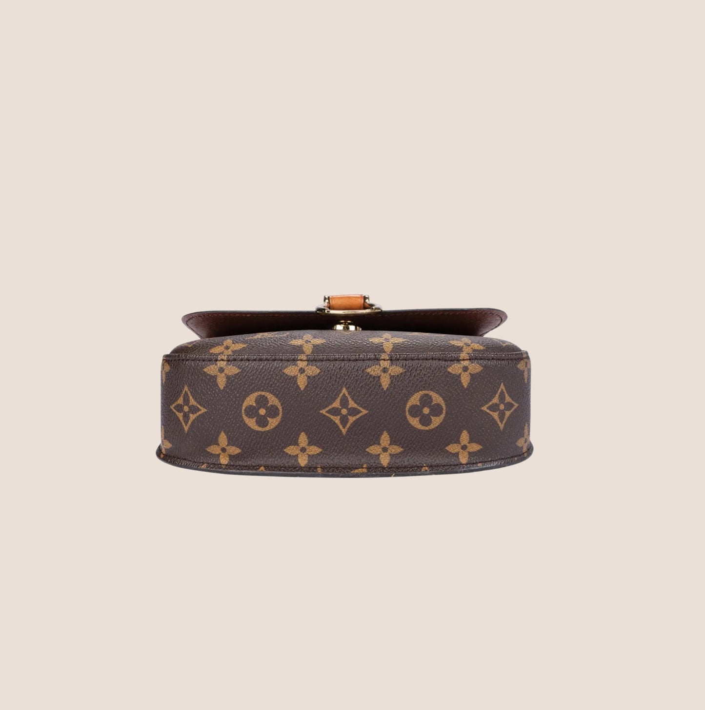 LOUIS VUITTON BROWN MONOGRAM SAINT CLOUD BAG