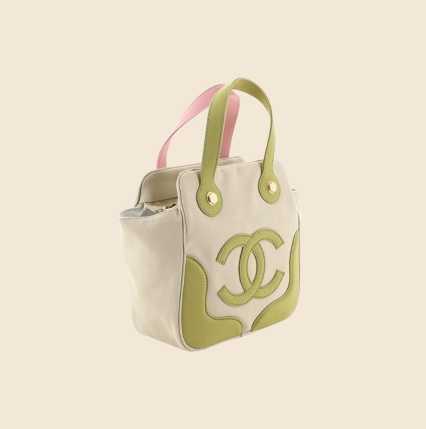 Chanel Jelly Logo Tote - Green Totes, Handbags - CHA865764