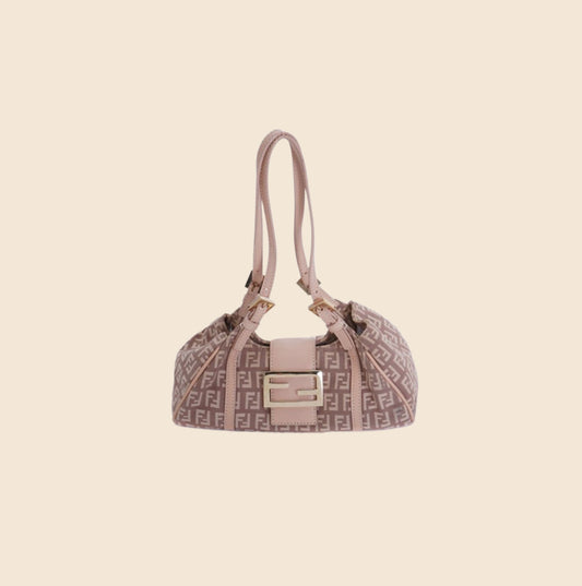 Fendi Pre-owned Women's Leather Handbag - Beige - One Size