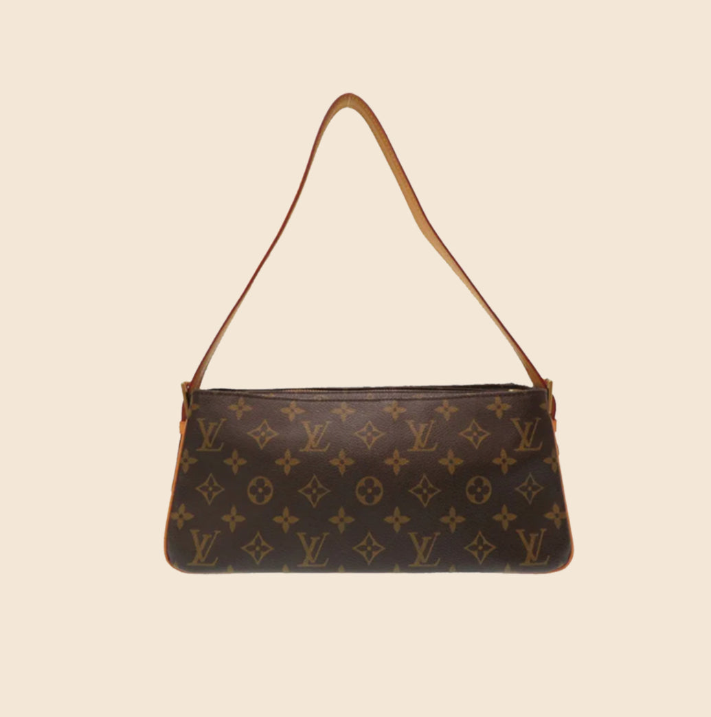 Louis Vuitton LV Monogram Vintage Mini  Handbag Crossbody Bag - Very  Good
