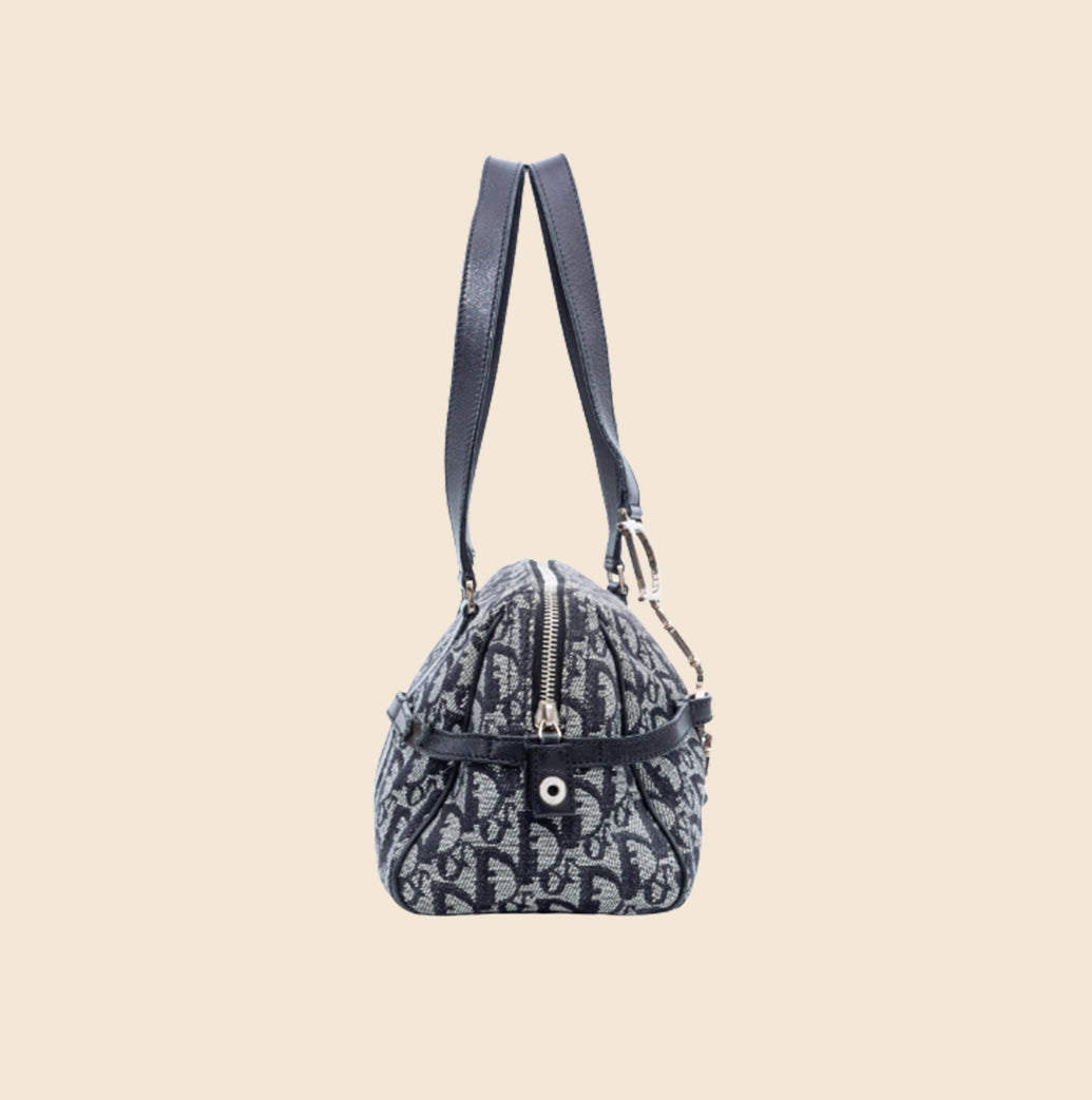 Christian Dior Vintage D-Charms Trotter Pochette - Black Mini Bags,  Handbags - CHR188992
