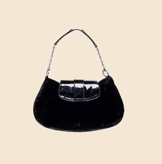 Christian Dior Embellished Beaded Black Mini Saddle Bag Limited Editio –  SINK VNTG