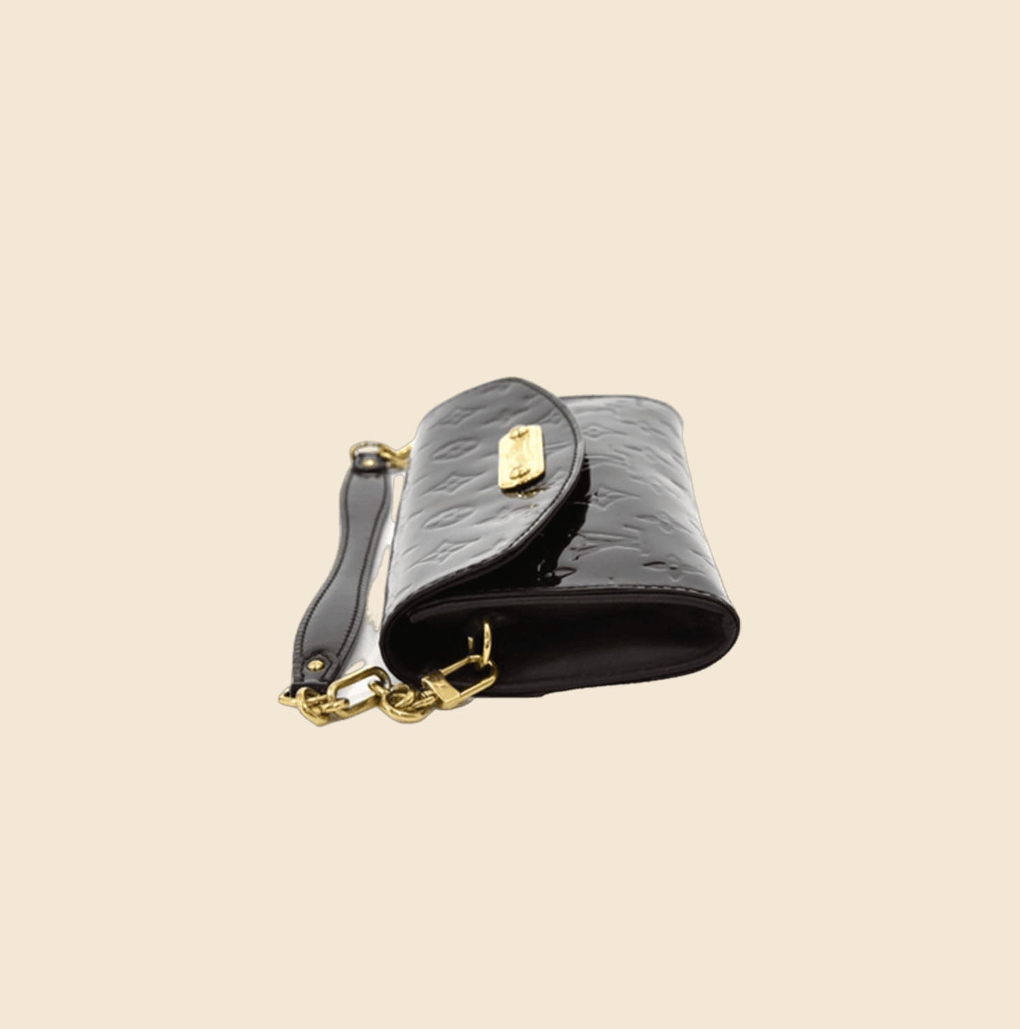 Louis Vuitton Amarante Vernis Sunset Boulevard Shoulder Bag