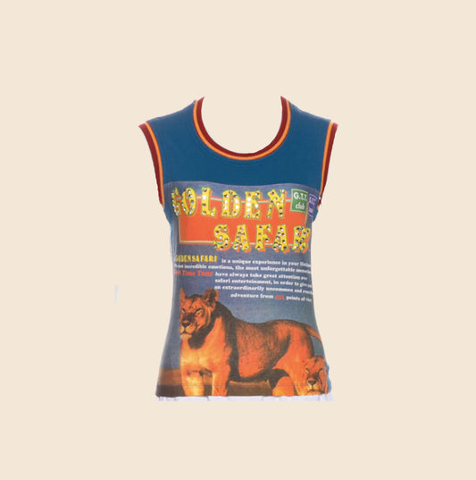 DOLCE & GABBANA "SAFARI" TANK TOP